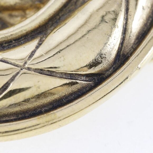 Chanel Coco Mark Brooch Gold Plated - Picture 6 of 6